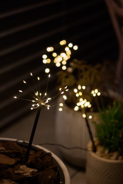 Zahradní osvětlení na solární napájení Firework – set 3 ks