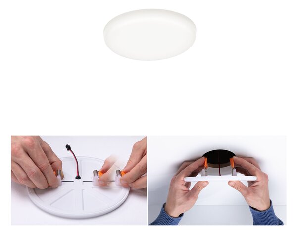 Paulmann 92390 Veluna VariFit, kulaté zápustné svítidlo, 4,5W LED 4000K, prům. 7,5cm, IP44
