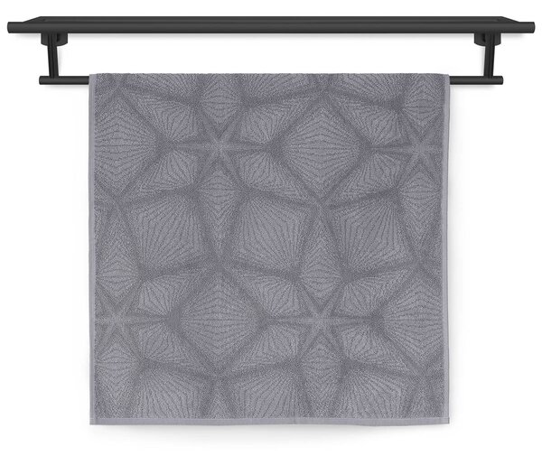 Ručník Veba GRAND 500 Crystal kamenná šedá Velikost: 50x100 cm