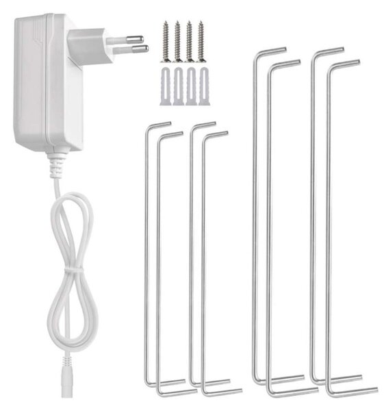 EMOS LED GROW pěstební lampa na sazenice 15W, časovač, bílá