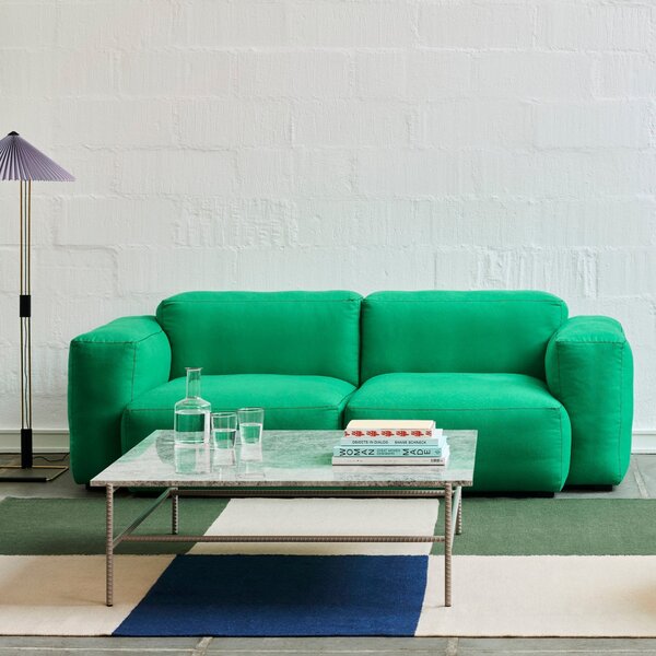 HAY Koberec Ethan Cook Flat Works, Peach Green Check, 170 x 240