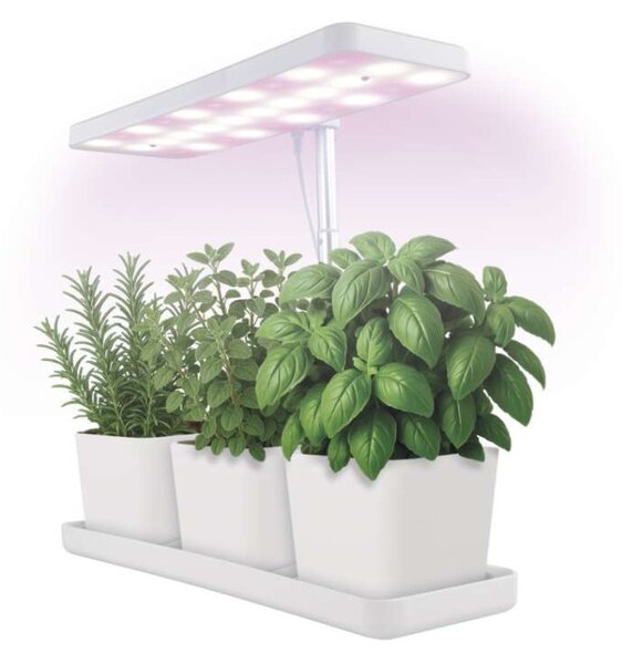 EMOS LED GROW pěstební lampa 7W, časovač, stmívatelná, bílá