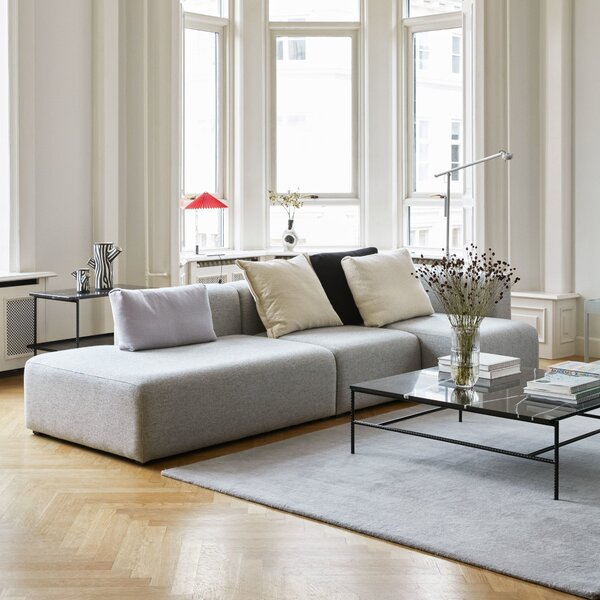HAY Koberec Raw, Light Grey, 170 x 240