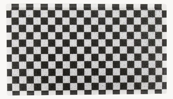 Pratelná rohožka Black Check