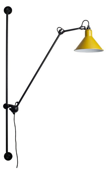 Nástěnná Svítidla Lampe Gras, Žlutá, Obývací pokoj, Kov, Industriální design