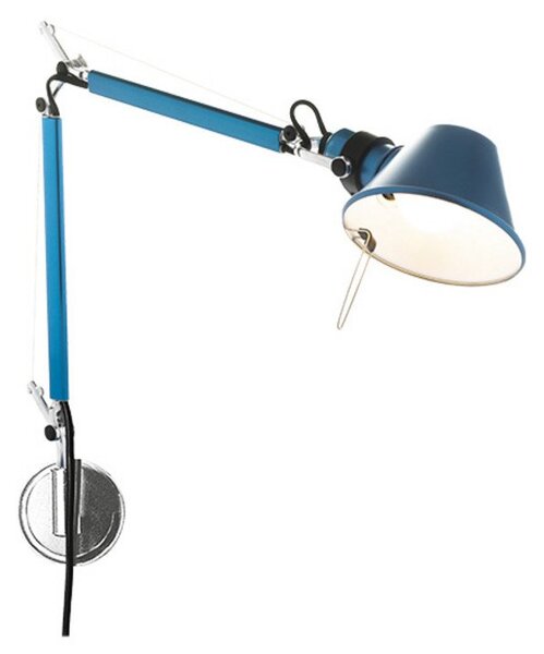 Nástěnná Svítidla Artemide, Modrá, Pracovna, Hliník, Design