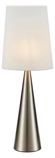 Stolní lampa v bílo-stříbrné barvě (výška 64 cm) Conus – Markslöjd