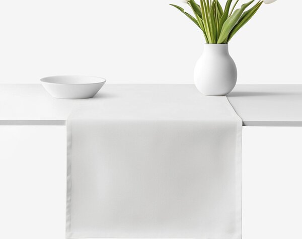 Goldea běhoun na stůl 100% bavlněné plátno - světle šedý 20x120 cm
