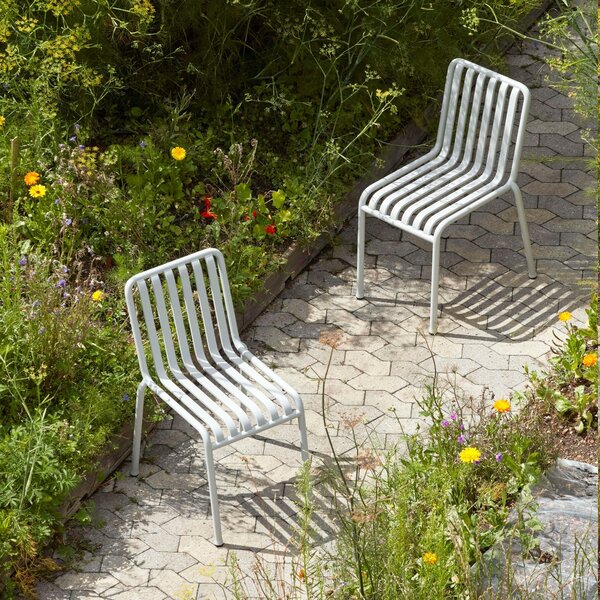 HAY Zahradní židle Palissade Armchair, Sky Grey
