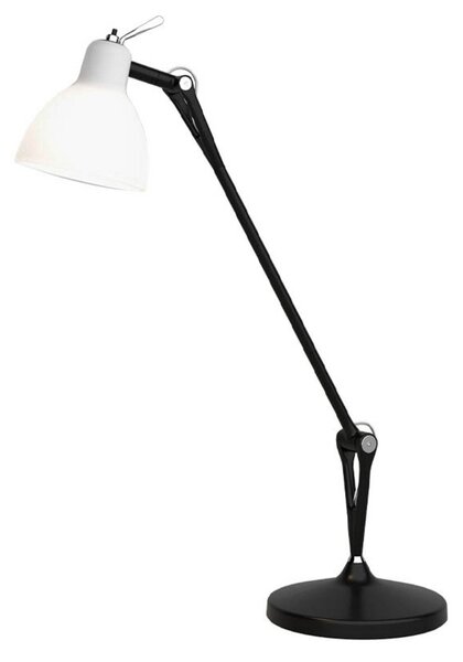 Stolní lampa Rotaliana, Černá, Pracovna, Kov