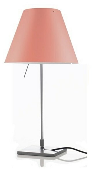 Stolní lampa Luceplan, Pudrová, Obývací pokoj, Hliník