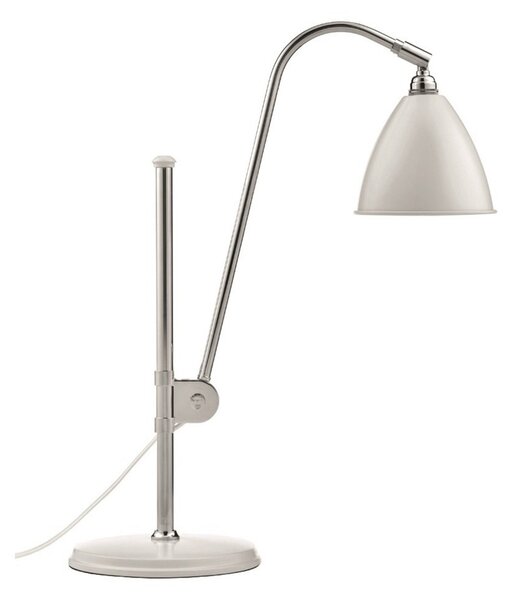 Bestlite BL1 Stolní Lampa ø16 Chrome/Matte White - GUBI