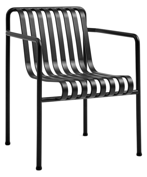 HAY Zahradní židle Palissade Dining Armchair, Anthracite