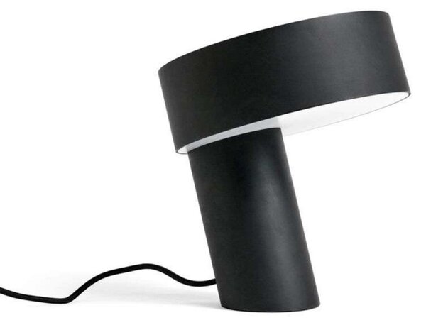 Stolní lampa HAY, stmívatelné, Černá, Obývací pokoj, Hliník