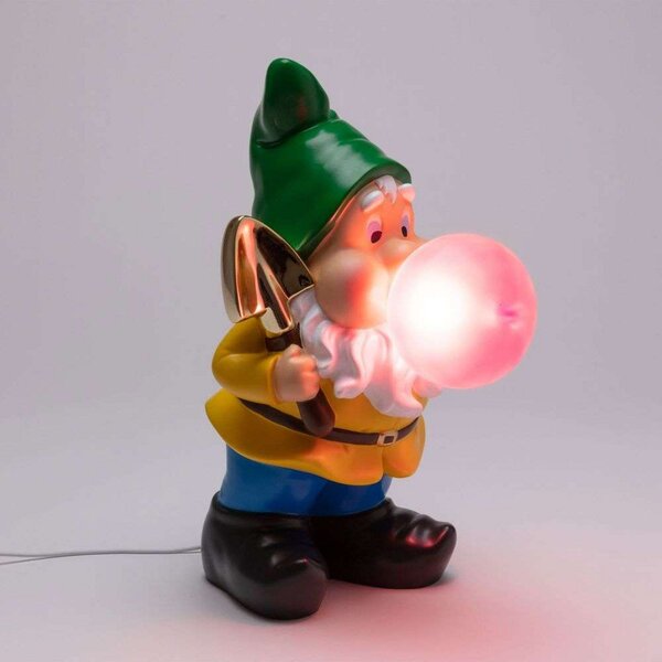 Stolní lampa SELETTI, stmívatelné, Vícebarevná, Obývací pokoj, Plast