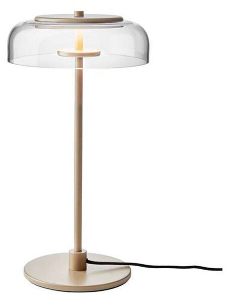 Stolní lampa Nuura Aps, Blossi, stmívatelné, Zlatá / mosazná, Obývací pokoj, Kov, Skandinávský