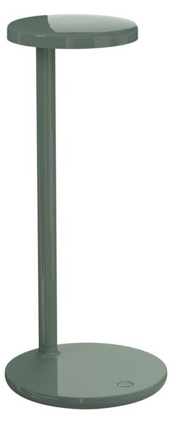 Stolní lampa FLOS, stmívatelné, Zelená, Obývací pokoj, Hliník