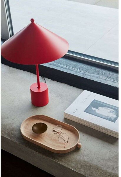 Stolní lampa OYOY Living Design, Kasa, Červená, Obývací pokoj, Kov, Skandinávský