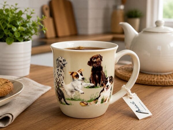 Porcelánový hrnek - psi 0,4l 2000502
