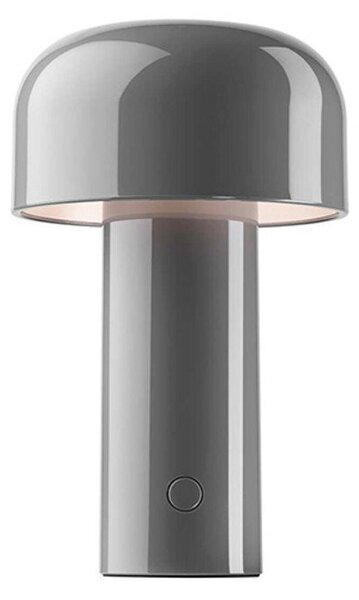 Stolní lampa FLOS, Bellhop, stmívatelné, Šedá, Obývací pokoj, Plast, Design