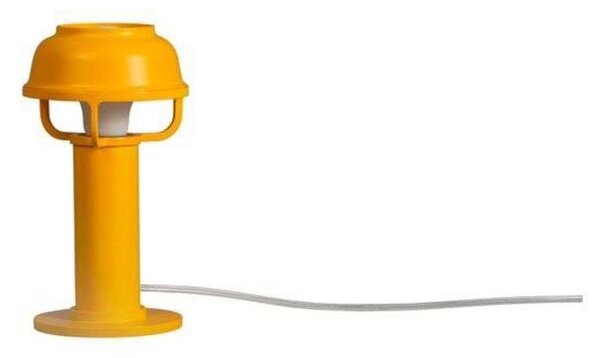 Stolní lampa Artek, Oranžová, Obývací pokoj, Hliník