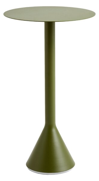 HAY Vysoký zahradní stůl Palissade Cone Ø60, Olive
