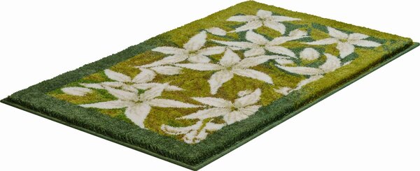 GRUND JASMINE - Koupelnová předložka zelená Rozměr: 60x60 cm