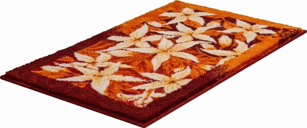 GRUND JASMINE - Koupelnová předložka oranžová Rozměr: 60x60 cm