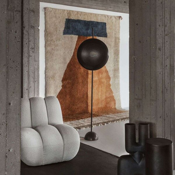 Stojací Lampa 101 COPENHAGEN, stmívatelné, Bronzová / starobylá mosaz, Obývací pokoj, Kov