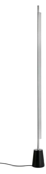 Stojací Lampa Luceplan, stmívatelné, Metalická, Obývací pokoj, Hliník