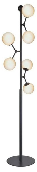Stojací Lampa Halo Design, Bílá, Obývací pokoj, Kov