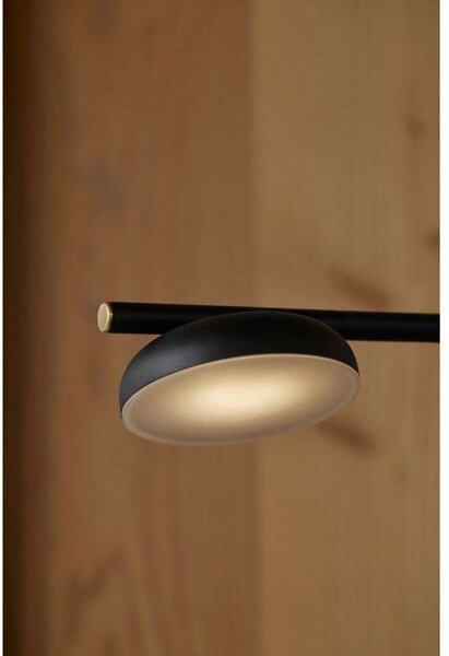 Stojací Lampa Northern, stmívatelné, Béžová, Obývací pokoj, Kov