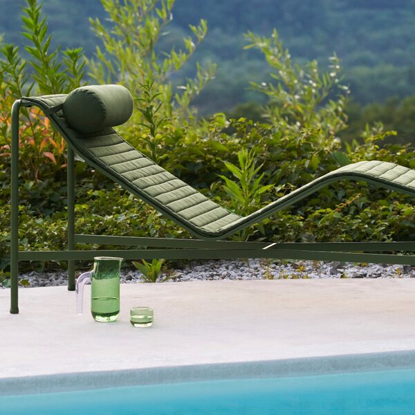 HAY Zahradní lehátko Palissade Chaise Longue, Olive