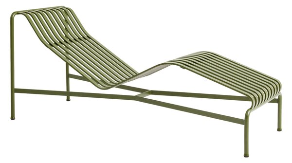 HAY Zahradní lehátko Palissade Chaise Longue, Olive