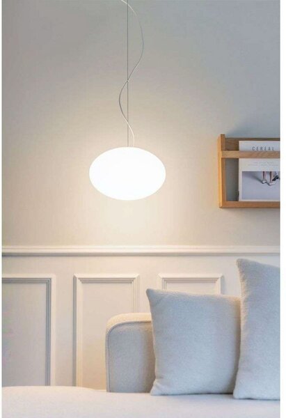 Závěsná svítidlo CPH Lighting, Bílá, Obývací pokoj, Plast