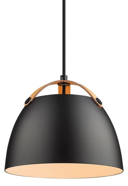 Závěsná svítidlo Halo Design, Černá, Kuchyně, Sklo