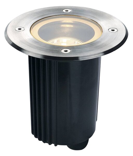 LA 229320 Venkovní svítidlo DASAR 80 ADJUST na podlahu kruhová 230V GU10 - BIG WHITE (SLV)