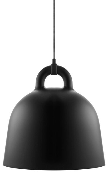 Závěsná svítidlo Normann Copenhagen, Černá, Obývací pokoj, Hliník