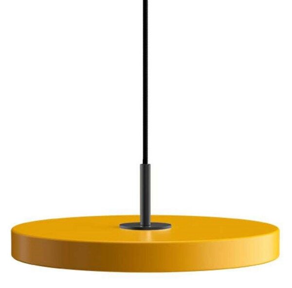 Asteria Závěsné Svítidlo Mini Saffron Yellow/Black Top