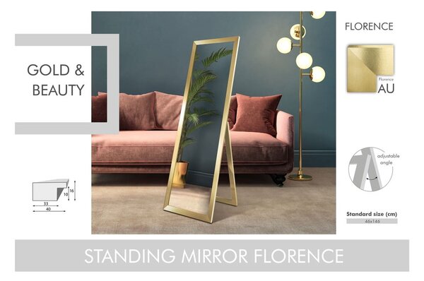 Stojací zrcadlo 46x146 cm Florence – Styler