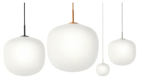 Závěsné světlo Rime Ø25 bílé/šedé – Muuto