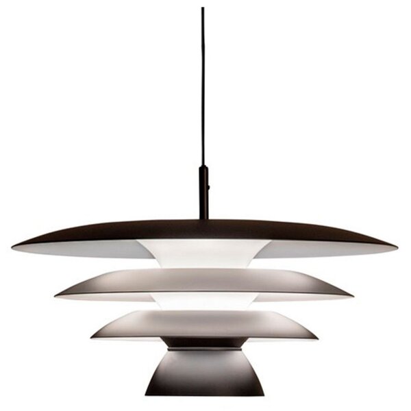 DaVinci Závěsné Světlo Ø500 Matt Black/Matt Black