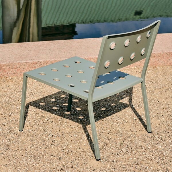 HAY Zahradní židle Balcony Armchair, Desert Green