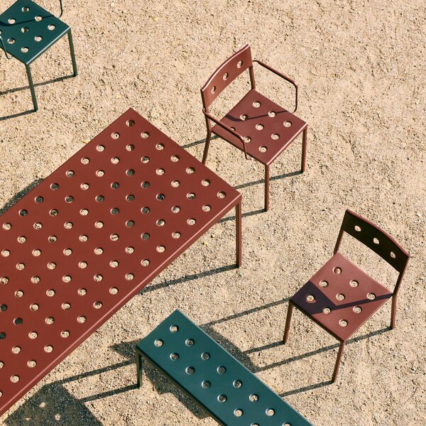 HAY Zahradní židle Balcony Armchair, Desert Green