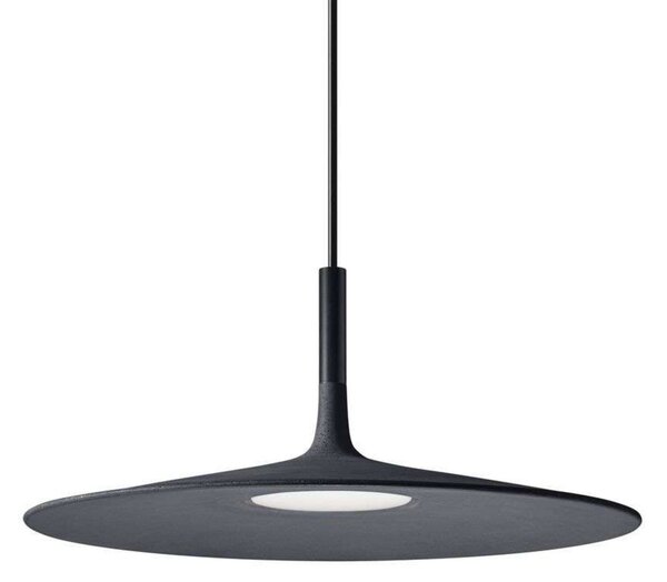 Závěsná svítidlo Foscarini, Černá, Jídelna, Beton