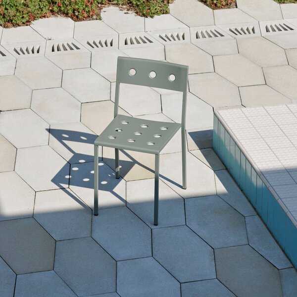HAY Zahradní židle Balcony Armchair, Desert Green