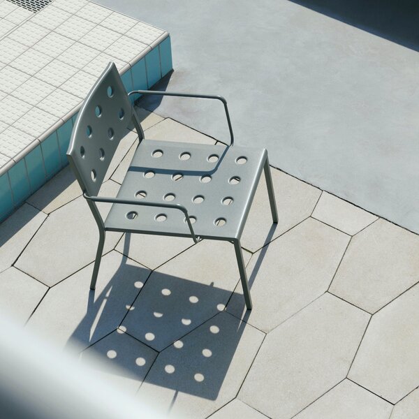HAY Zahradní židle Balcony Armchair, Desert Green