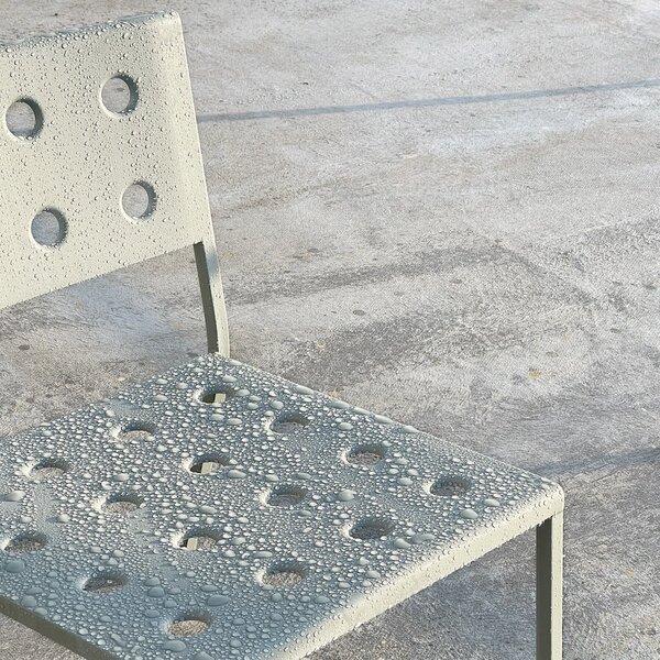HAY Zahradní židle Balcony Armchair, Desert Green
