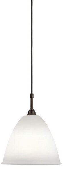 Závěsné světlo Bestlite BL9, Ø 21 cm, černá/opálová