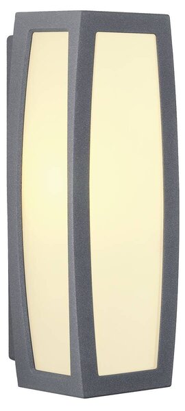 LA 230045 Venkovní svítidlo MERIDIAN BOX nástěnná antracit 230V E27 20W I - BIG WHITE (SLV)